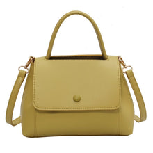 Leather Crossbody Bag For Women Solid Color