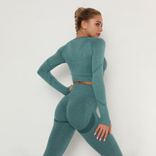 Sport Set For Gym Top High Waist