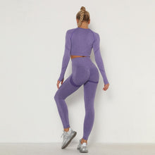 Sport Set For Gym Top High Waist