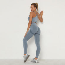Sport Set For Gym Top High Waist