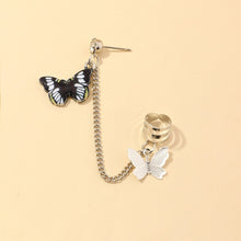 Butterfly Clip Earrings Ear hook Stainless