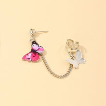 Butterfly Clip Earrings Ear hook Stainless
