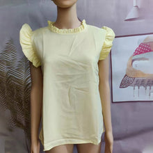 Ruffles Short Sleeve Backless Lace Up