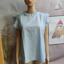 Ruffles Short Sleeve Backless Lace Up