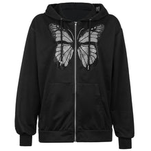 Hoodie Zipper Top Oversized