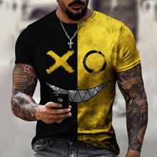 2 Face Smiley T-shirt