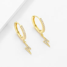 Star Moon Circle Hoop Earrings For Women Geometric Dangle Drop