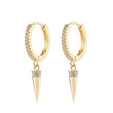 Star Moon Circle Hoop Earrings For Women Geometric Dangle Drop