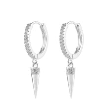 Star Moon Circle Hoop Earrings For Women Geometric Dangle Drop