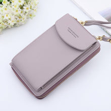 New Women Purses Solid Color Leather