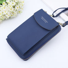 New Women Purses Solid Color Leather