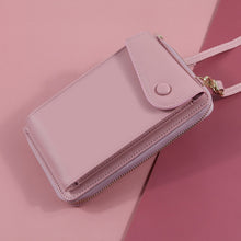 New Women Purses Solid Color Leather