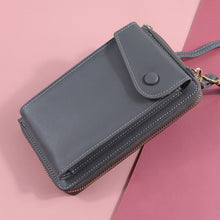 New Women Purses Solid Color Leather