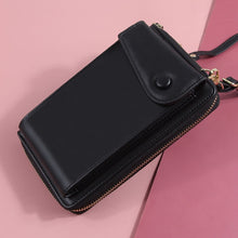 New Women Purses Solid Color Leather