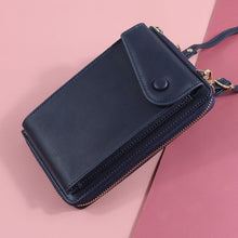 New Women Purses Solid Color Leather