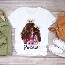 Women Cartoon Super Mom Life T-shirts Top
