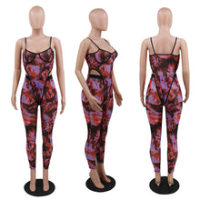 Clubwear See Through Jumpsuit Two Piece Outfits