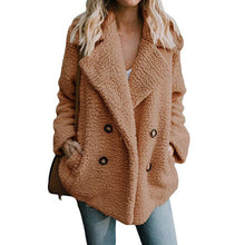 Long sleeve fluffy teddy coat (multi color )
