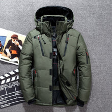 Black thickened 20 degree windbreaker coat