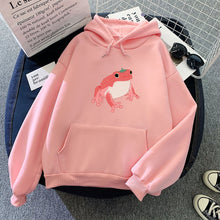 Pink Frog Oversized hoodie