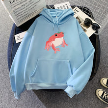 Pink Frog Oversized hoodie