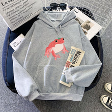 Pink Frog Oversized hoodie