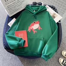 Pink Frog Oversized hoodie