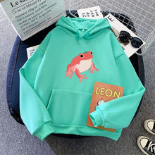 Pink Frog Oversized hoodie