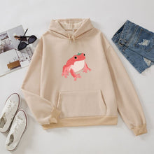 Pink Frog Oversized hoodie