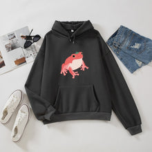 Pink Frog Oversized hoodie