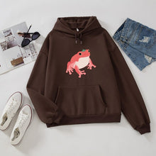 Pink Frog Oversized hoodie