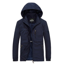 Men's Windbreaker Jackets Waterproof Military Hooded