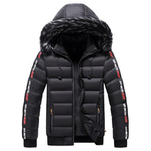 Fur Collar Hooded coat ( multi pocket )