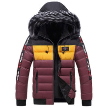 Fur Collar Hooded coat ( multi pocket )