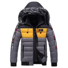 Fur Collar Hooded coat ( multi pocket )