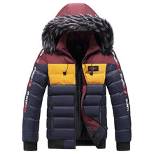 Fur Collar Hooded coat ( multi pocket )