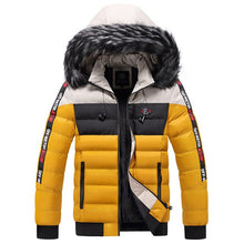 Fur Collar Hooded coat ( multi pocket )