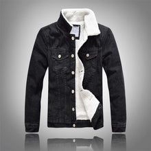 Warm winter jean jacket