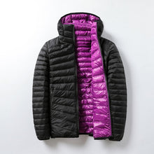 Pink & white reverse coat