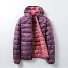 Pink & white reverse coat