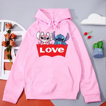 Stitch Love You Ohana Everyday Happy hoodie