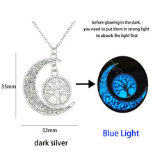 Luminous glowing arrow pendant