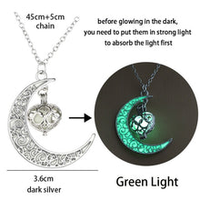 Luminous glowing arrow pendant
