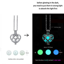 Luminous glowing arrow pendant