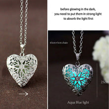 Luminous glowing arrow pendant