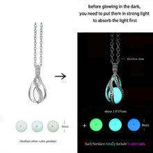 Luminous glowing arrow pendant