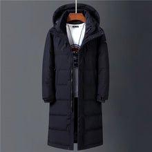 Black duck winter long coat