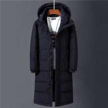 Black duck winter long coat