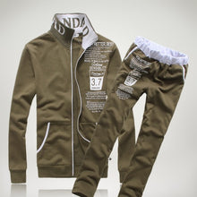 Sportswear Printed Letter Tracksuit